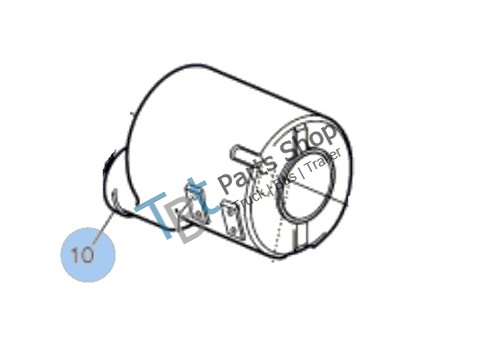 air cleaner housing - 8149049