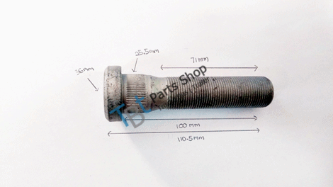 hub bolt (rear) - 20515518